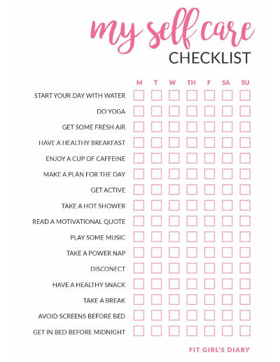 15 Self-Care Checklists + How To Create Your Own