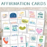 Cute Free Printable Affirmation Cards