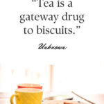 Tea quote: “Tea is a gateway drug to biscuits.” - Unknown