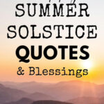 Happy Summer Solstice Quotes & Blessings